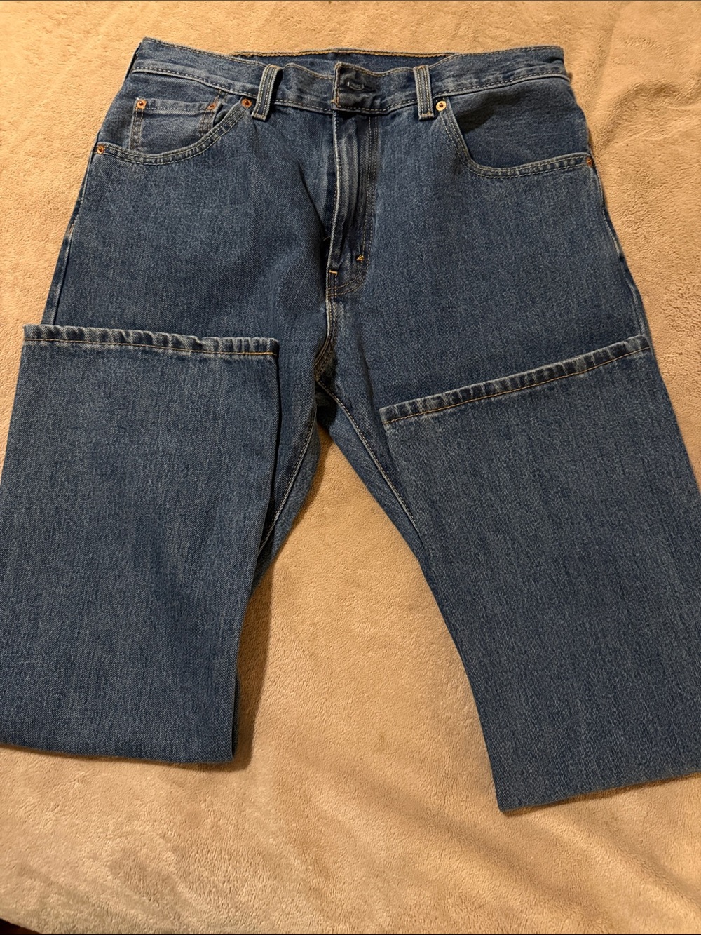 Levi's Men's Dark Blue Bootcut Jeans